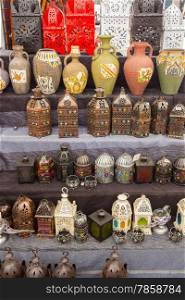 Arab old vases and lamps