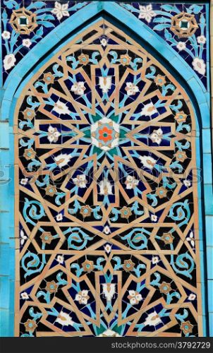 Arabic mosaic ornament