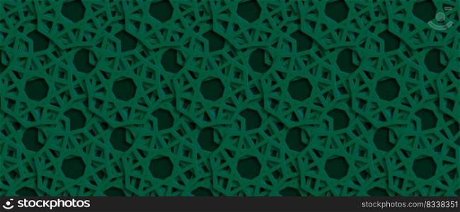 Arabic pattern background. Islamic ornament. Vector illustration