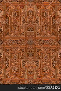 arabic pattern seamless texture at Alhambra palace in Granada, Spain