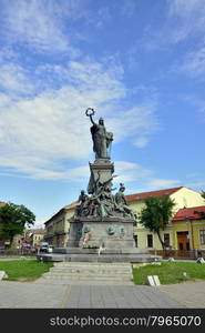 Arad city Romania The Monument of Liberty hungarian landmark