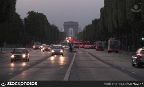 Arc de Triomphe, Avenue des Champs-+lysTes