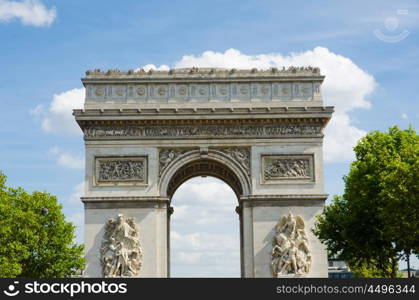 Arc de Triomphe in Paris