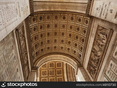 Arc de Triomphe in Paris Arch of Triumph at France