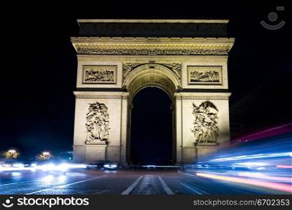 Arc de Triumph, arch, Paris, France