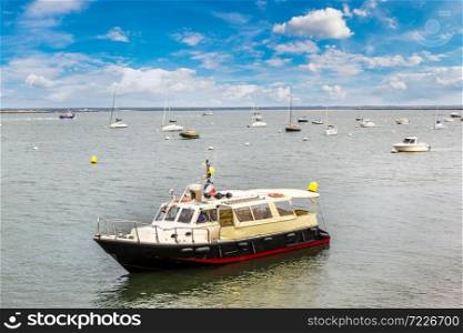 Arcachon Bay, France in a beautiful summer day