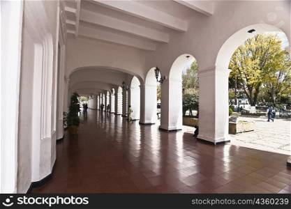Arcade of a city hall, San Cristobal De Las Casas, Chiapas, Mexico