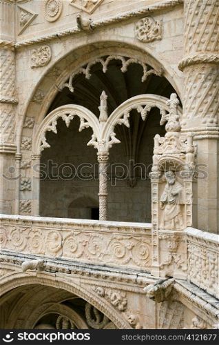 Arched Ornate Relief at the Monastery of Jeronimos