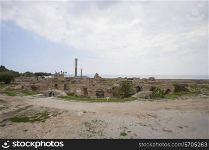Archeological site of Carthage; Antonine Thermae; Tunis; Tunisia