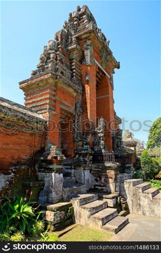 Architechture at the Royal Temple of Tamun Ayun, Canggu, Balie, Indonesia