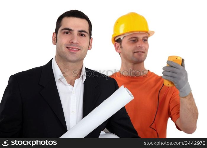 Architect and electrician