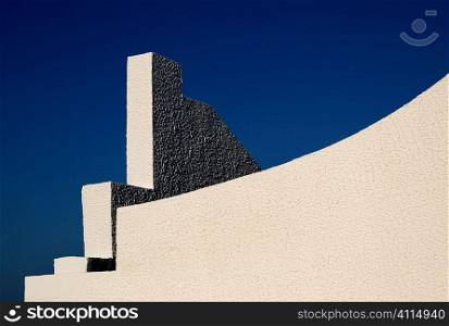 Architectural detail and blue sky