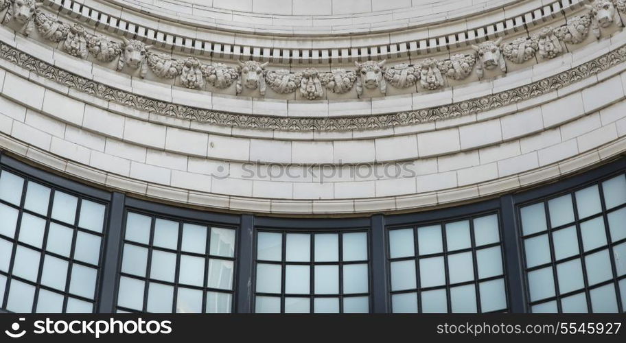 Architectural detail of Coliseum Theater, Seattle, Washington State, USA