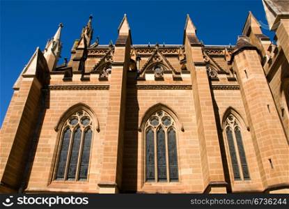 Architectural features of St Mary&rsquo;s Cathedral, Sydney, Australia