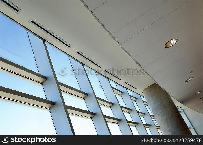 Architectural Interior of a commercial office building.