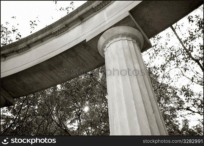 Architectural pillar detail.