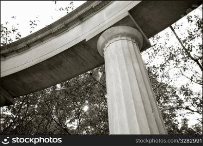 Architectural pillar detail.