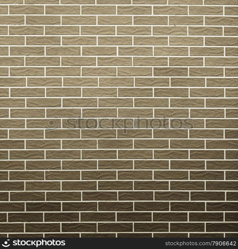 Architecture. Closeup of brown brick wall as background texture or pattern.