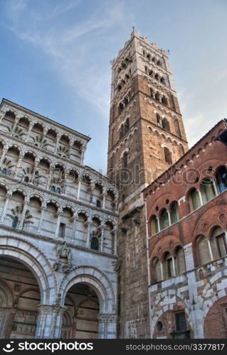 Architecture Detail in Lucca, Tuscany, Italy, October 2009