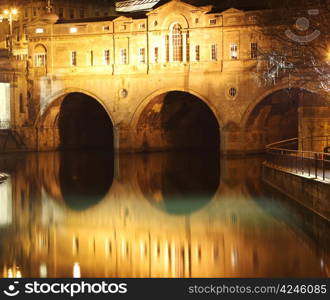 Architecture in Bath Avon in the United Kingdom