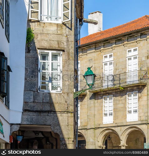 Architecture in Santiago de Compostela, northern Spain