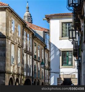 Architecture in Santiago de Compostela, northern Spain