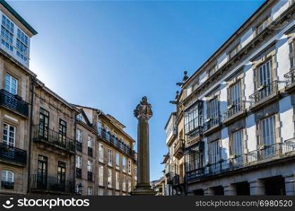 Architecture in Santiago de Compostela, northern Spain