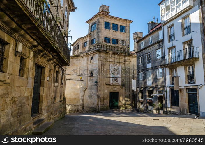 Architecture in Santiago de Compostela, northern Spain