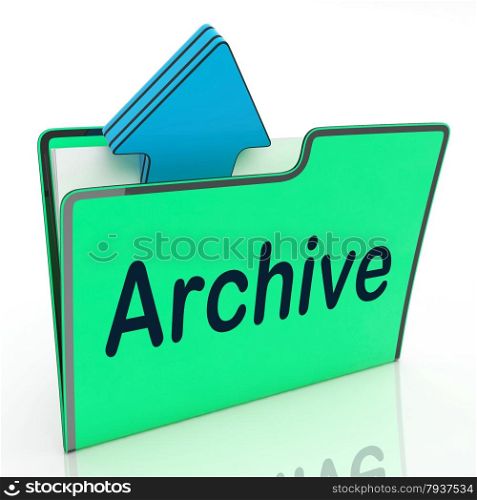 Archive File Showing Cloud Storage And Network
