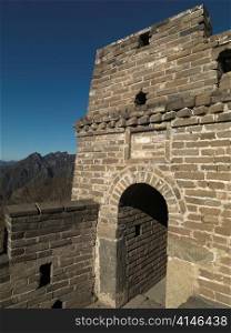 Archway of Mutianyu section of the Great Wall of China, Beijing, China