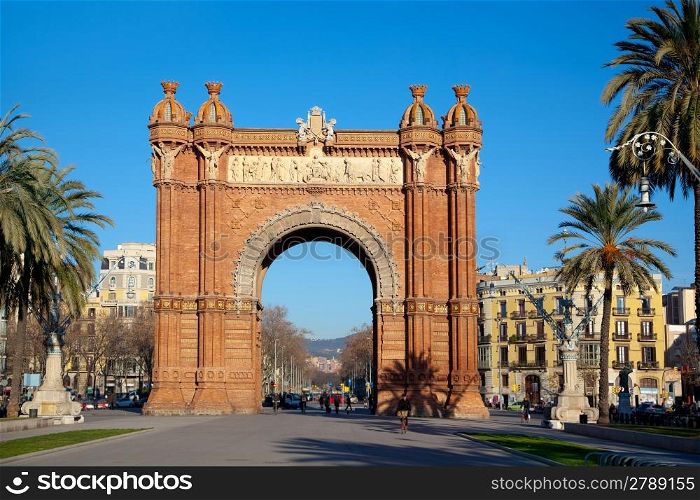 Arco del Triunfo Barcelona Triumph Arch Arc de Triomf