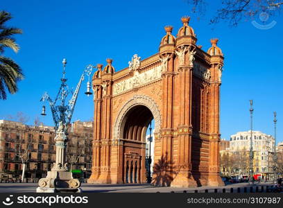 Arco del Triunfo Barcelona Triumph Arch Arc de Triomf