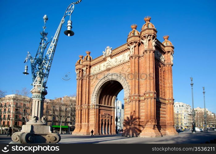 Arco del Triunfo Barcelona Triumph Arch Arc de Triomf