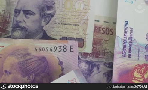 Argentina 100 peso bill both current desings