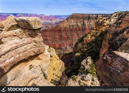 Arizona Grand Canyon National Park Mother Point and Amphitheater USA