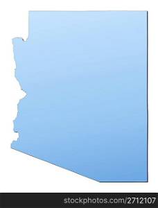 Arizona(USA) map