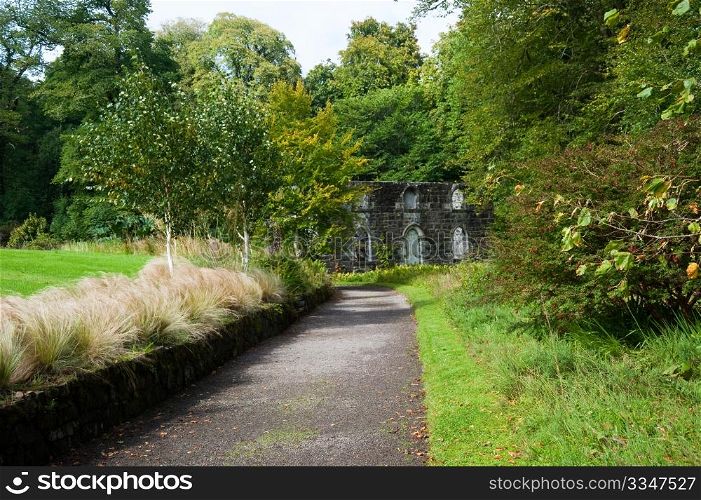Armadale castle garden on the Isle of Skye
