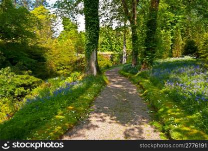 Armadale Castle Gardens. part of the Armadale Castle Gardens on the Isle of Skye