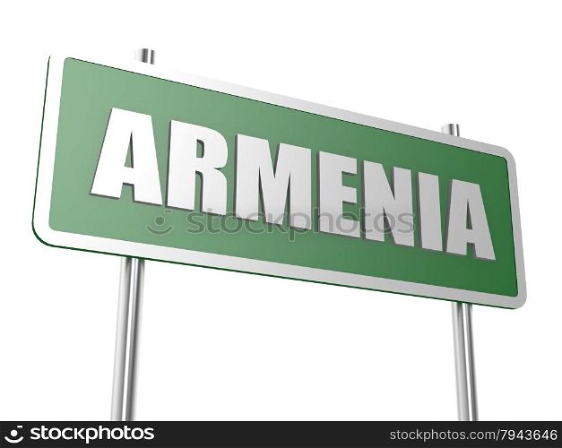 Armenia image with hi-res rendered artwork that could be used for any graphic design.. Armenia