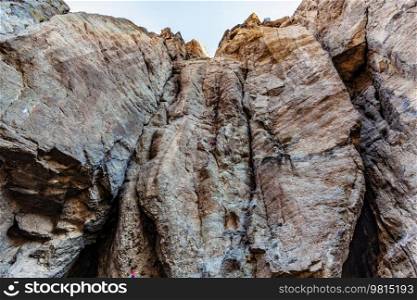Armenia rock close up texture photo