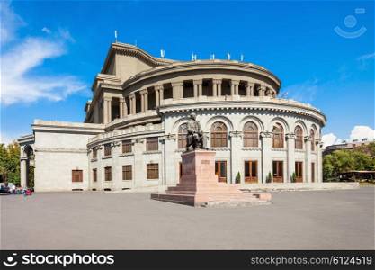 Armenian National Academic Theatre of Opera and Ballet in Yerevan, Armenia