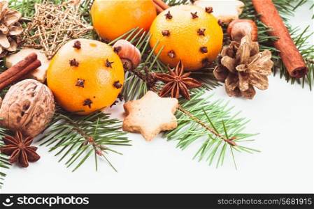 Aroma of Christmas - fir, tangerins and spices