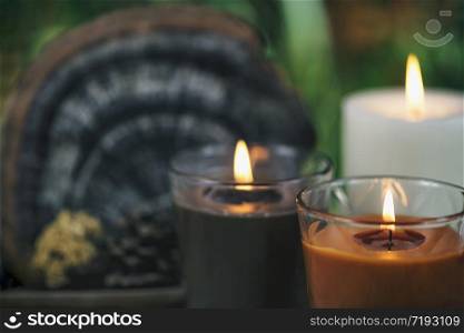 Aromatic Candles. Chocolate brown and caramel scented candles. Aromatic Candles. Chocolate Brown and Caramel Scented Candles