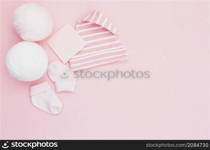 arrangement child clothing pink