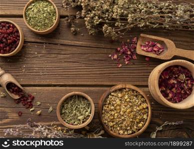 arrangement natural various herbs copy space. Resolution and high quality beautiful photo. arrangement natural various herbs copy space. High quality beautiful photo concept