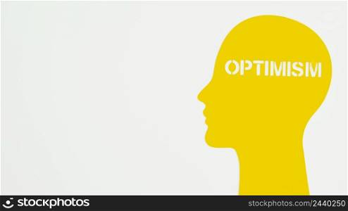 arrangement optimism element with copy space 4