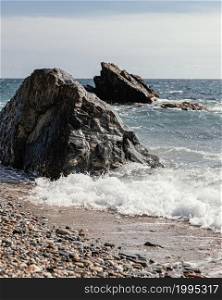 arrangement stones beach 1