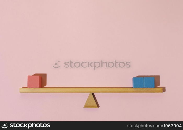 arrangement with wooden cubes. High resolution photo. arrangement with wooden cubes. High quality photo