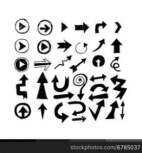 Arrow icon illustration design