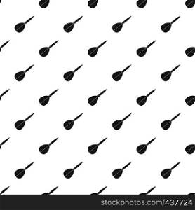 Arrow to play dart pattern seamless in simple style vector illustration. Arrow to play dart pattern vector